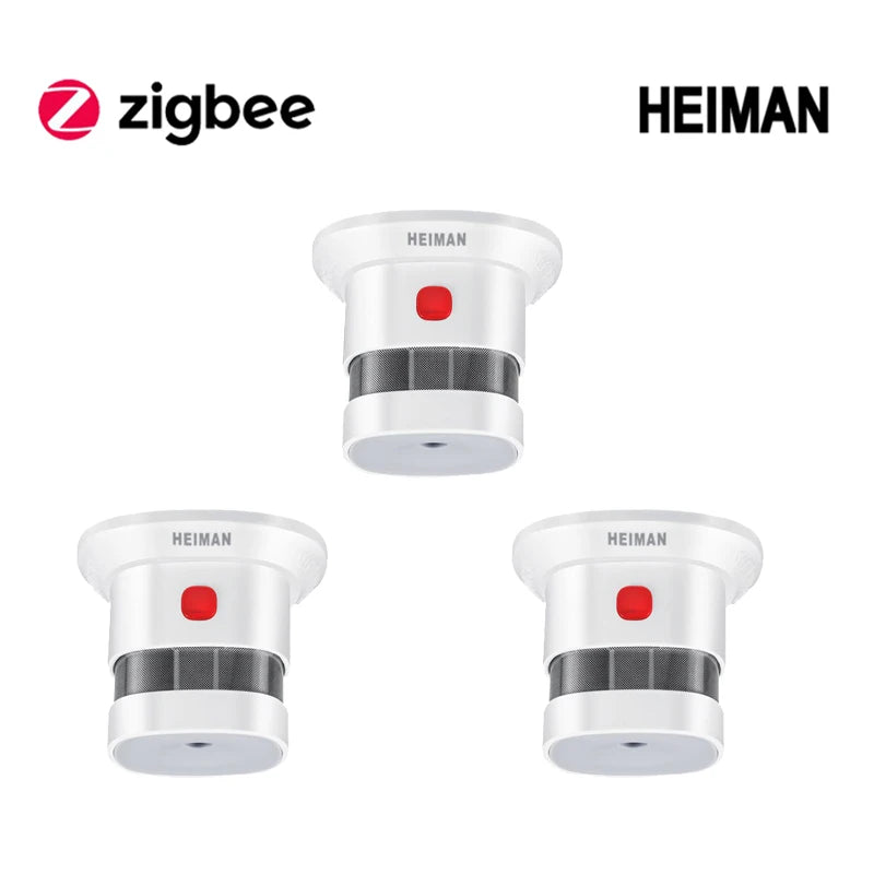 HEIMAN Zigbee Smart Smoke Detector – 2.4GHz Sensor