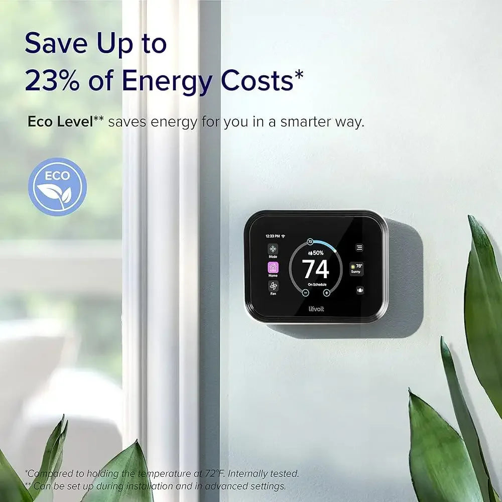 WiFi Programmable Smart Thermostat with Touchscreen and Alexa Compatibility