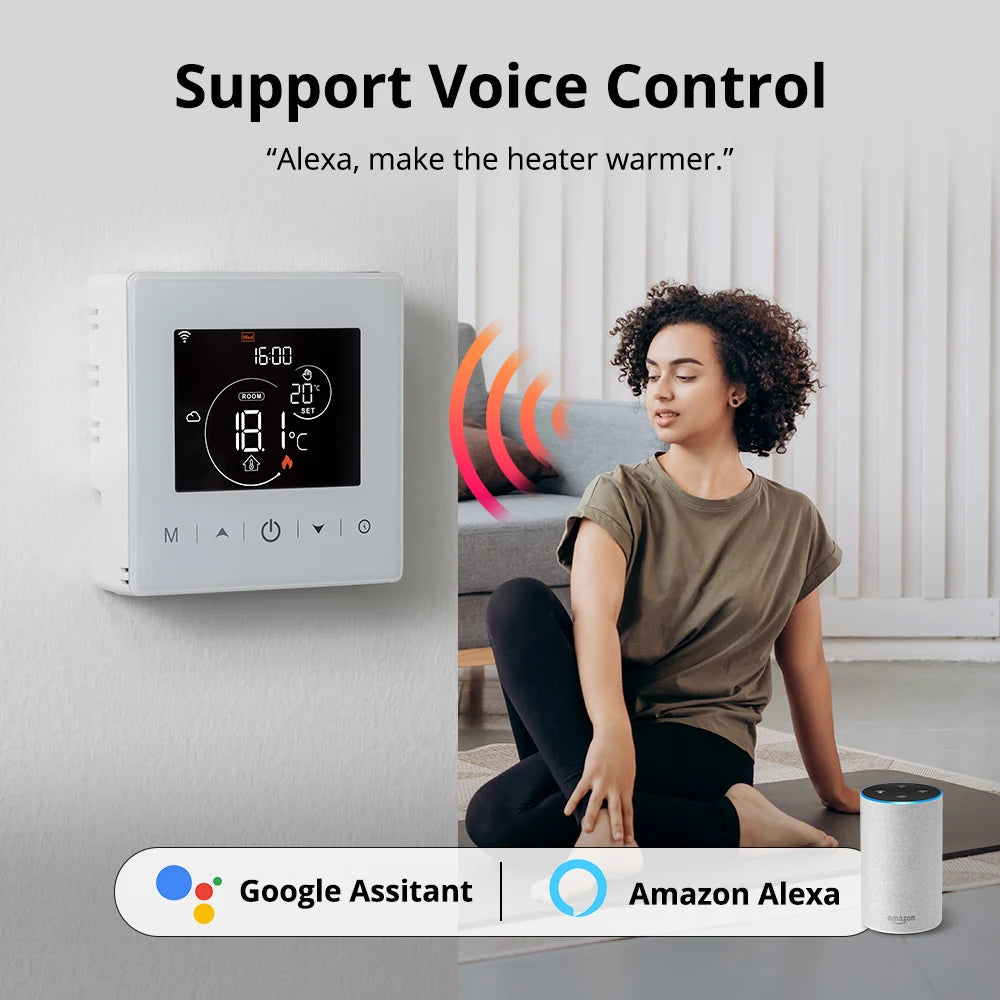 Beok Tuya WiFi Smart Thermostat for Gas Boiler