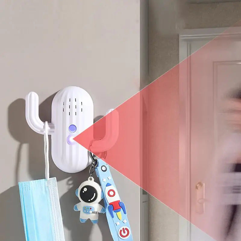 Wireless Motion Sensor Alarm with Voice Recorder and Adjustable Volume