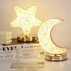 LED Moon Star Tree Topper Light