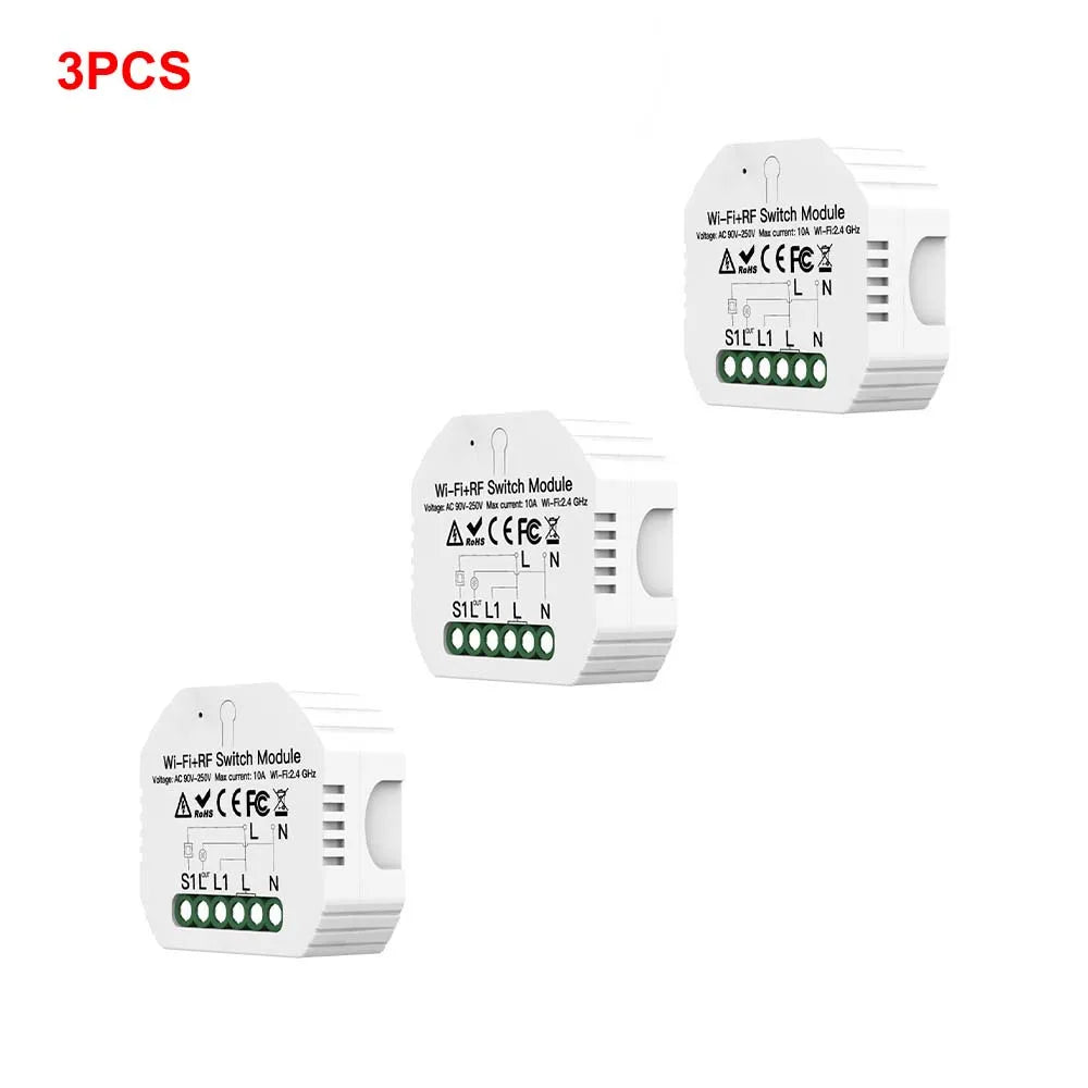 Tuya WiFi Smart Switch with RF433 Remote Control
