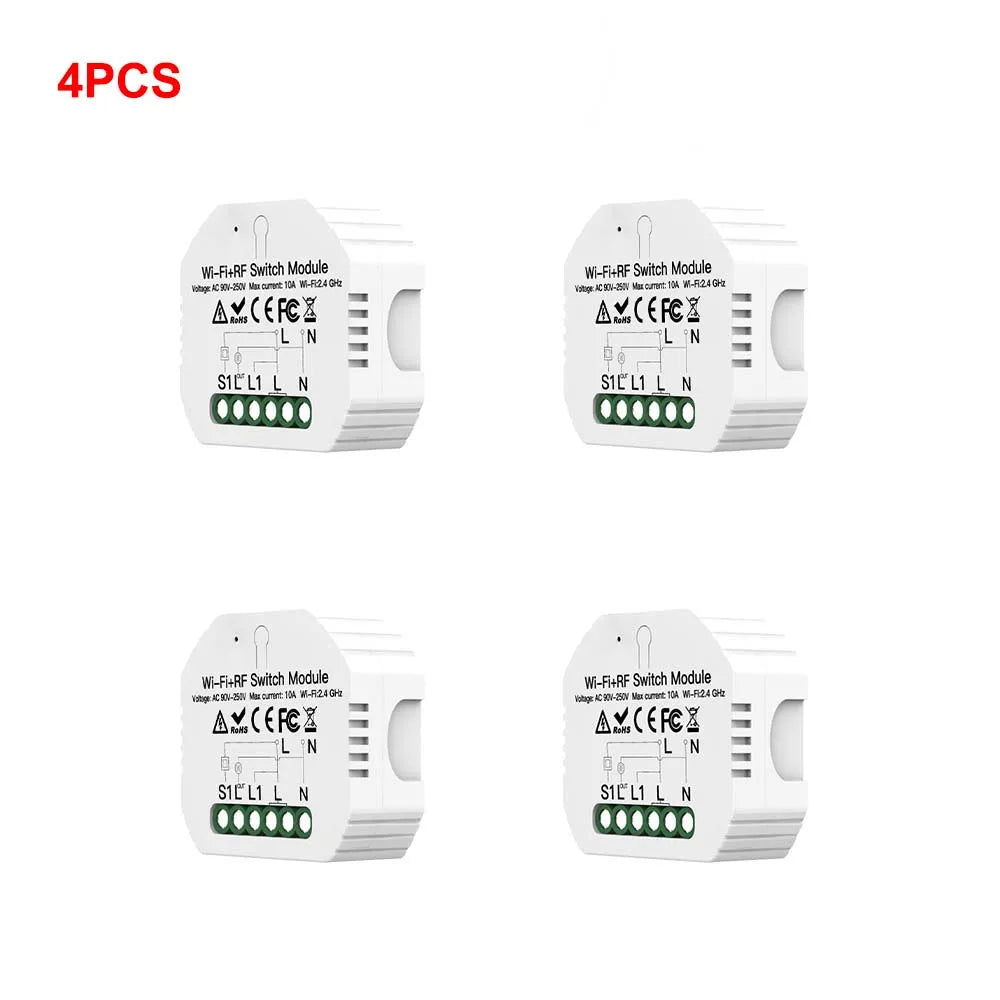 Tuya WiFi Smart Switch with RF433 Remote Control