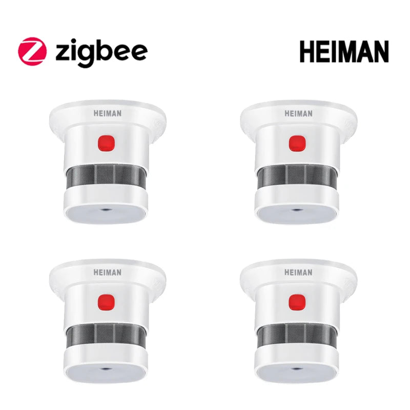 HEIMAN Zigbee Smart Smoke Detector – 2.4GHz Sensor