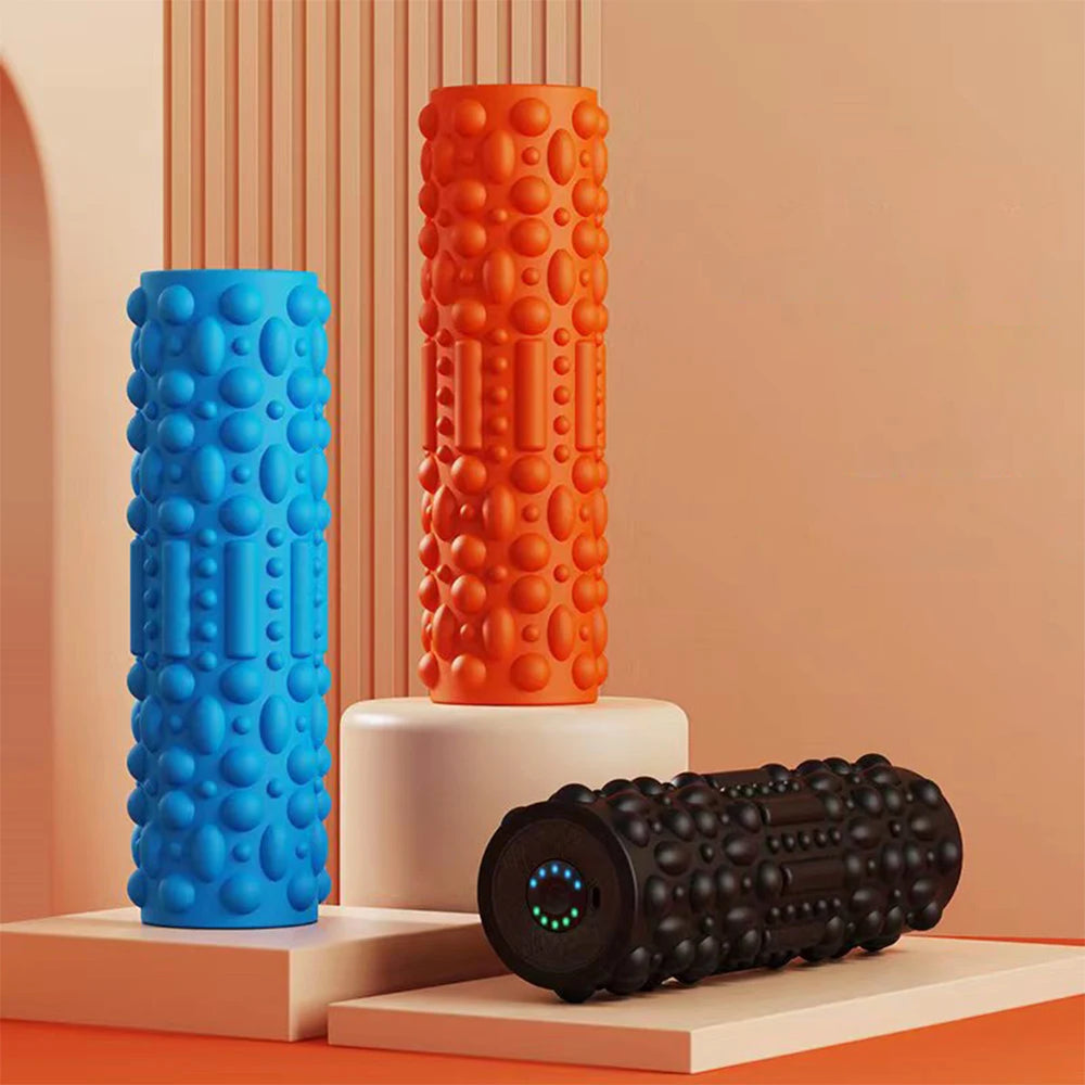 Electric Vibrating Foam Roller with 5 Modes