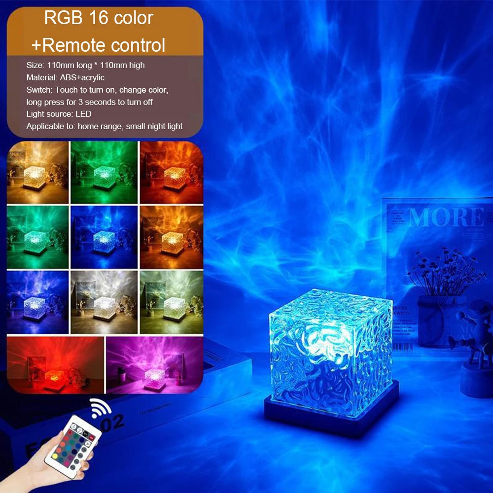 Ocean Wave Aurora Projector Light