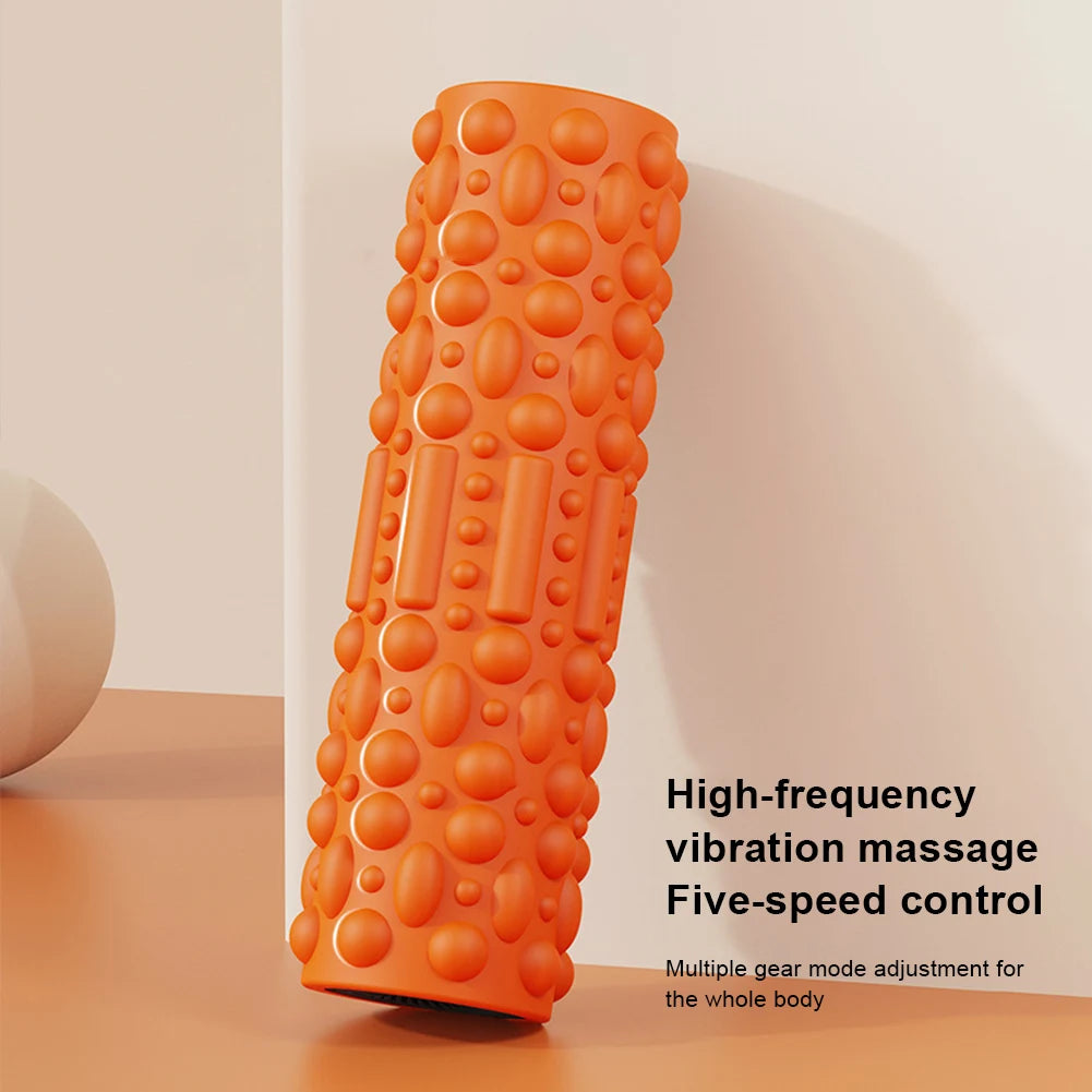 Electric Vibrating Foam Roller with 5 Modes