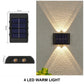 Solar Wall Lamp – Waterproof Outdoor Illumination