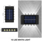 Solar Wall Lamp – Waterproof Outdoor Illumination