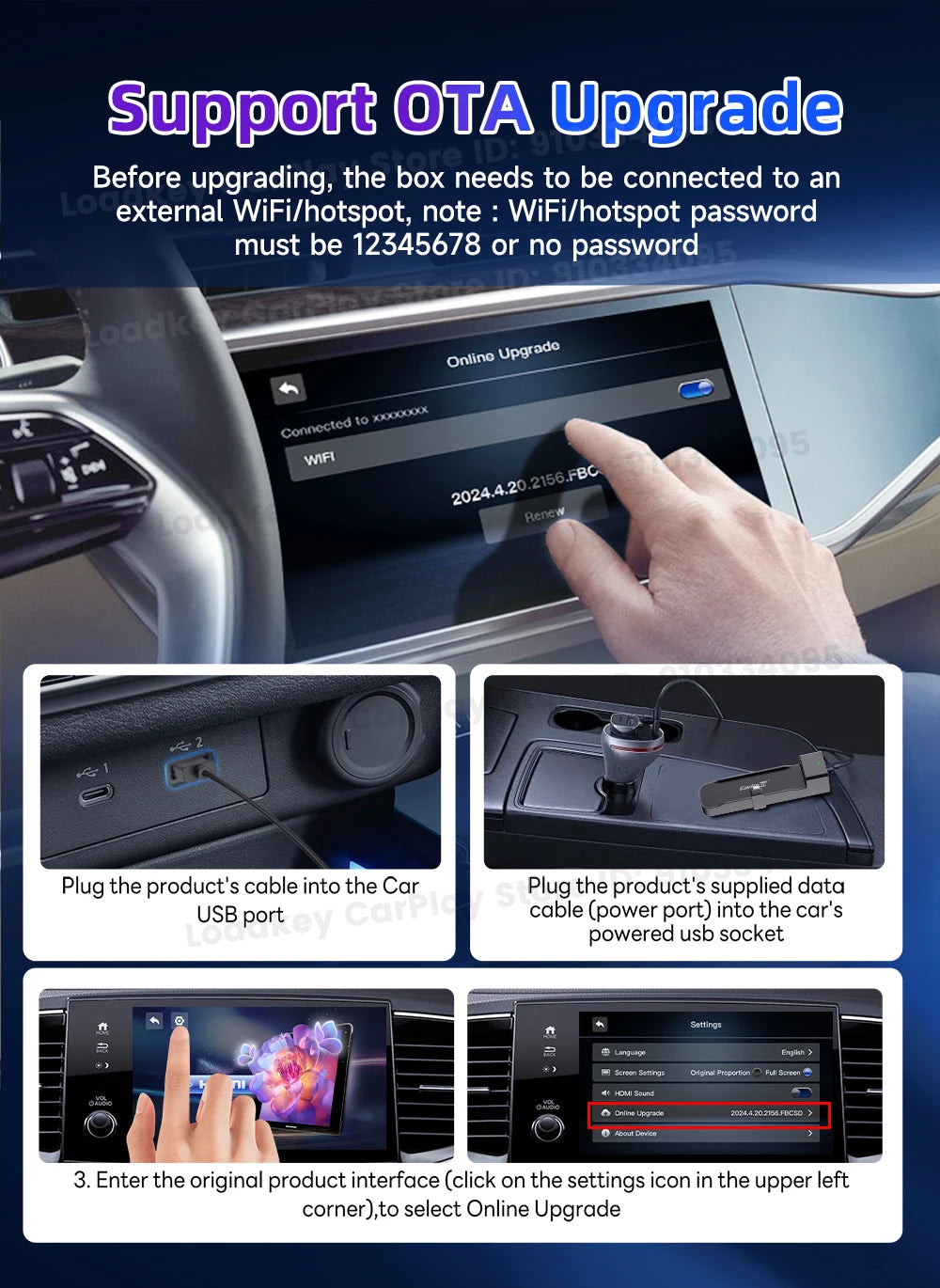 Carlinkit FireDrive Link – Stream Fire TV Stick on CarPlay Display