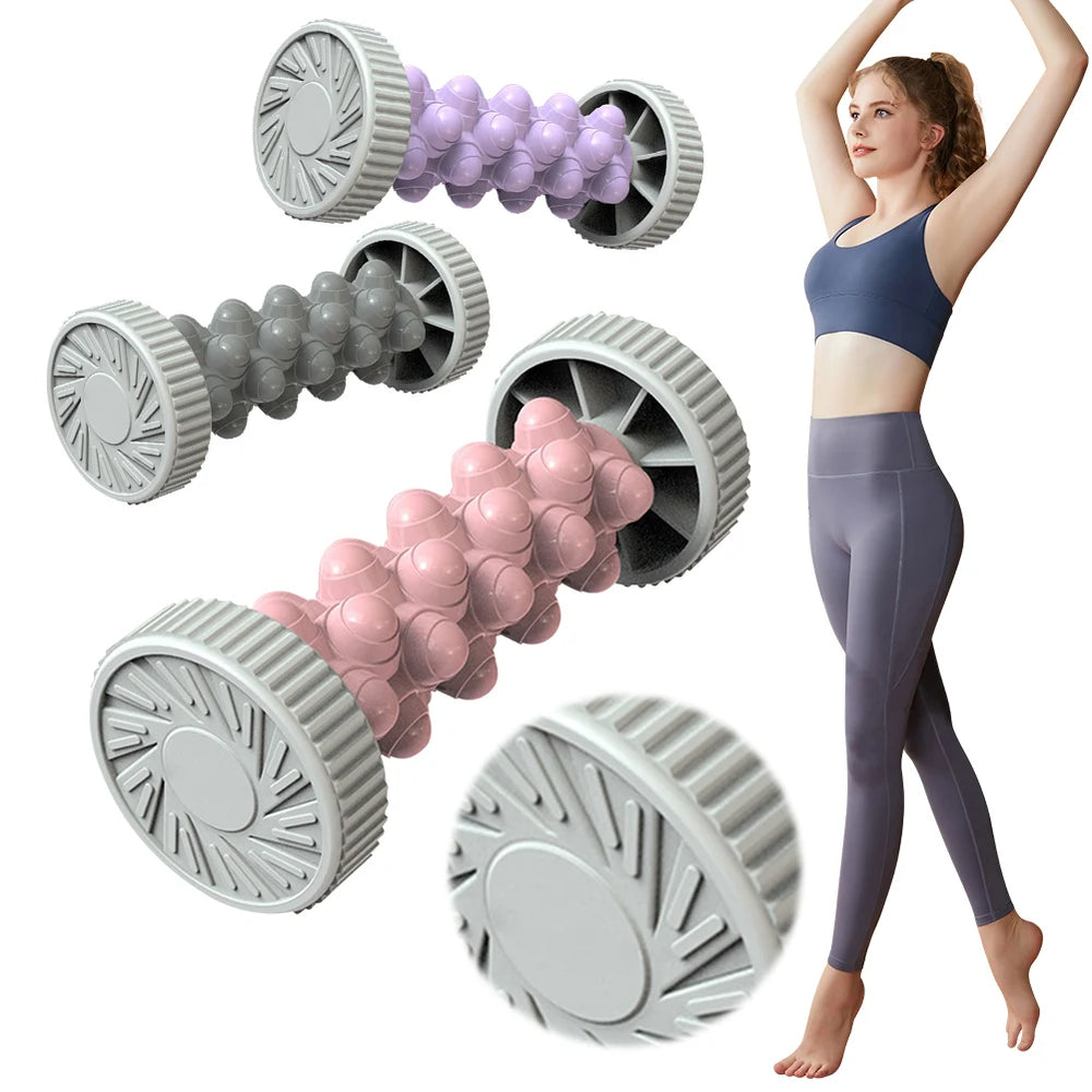 Foot Massage Roller and Yoga Massage Ball Set