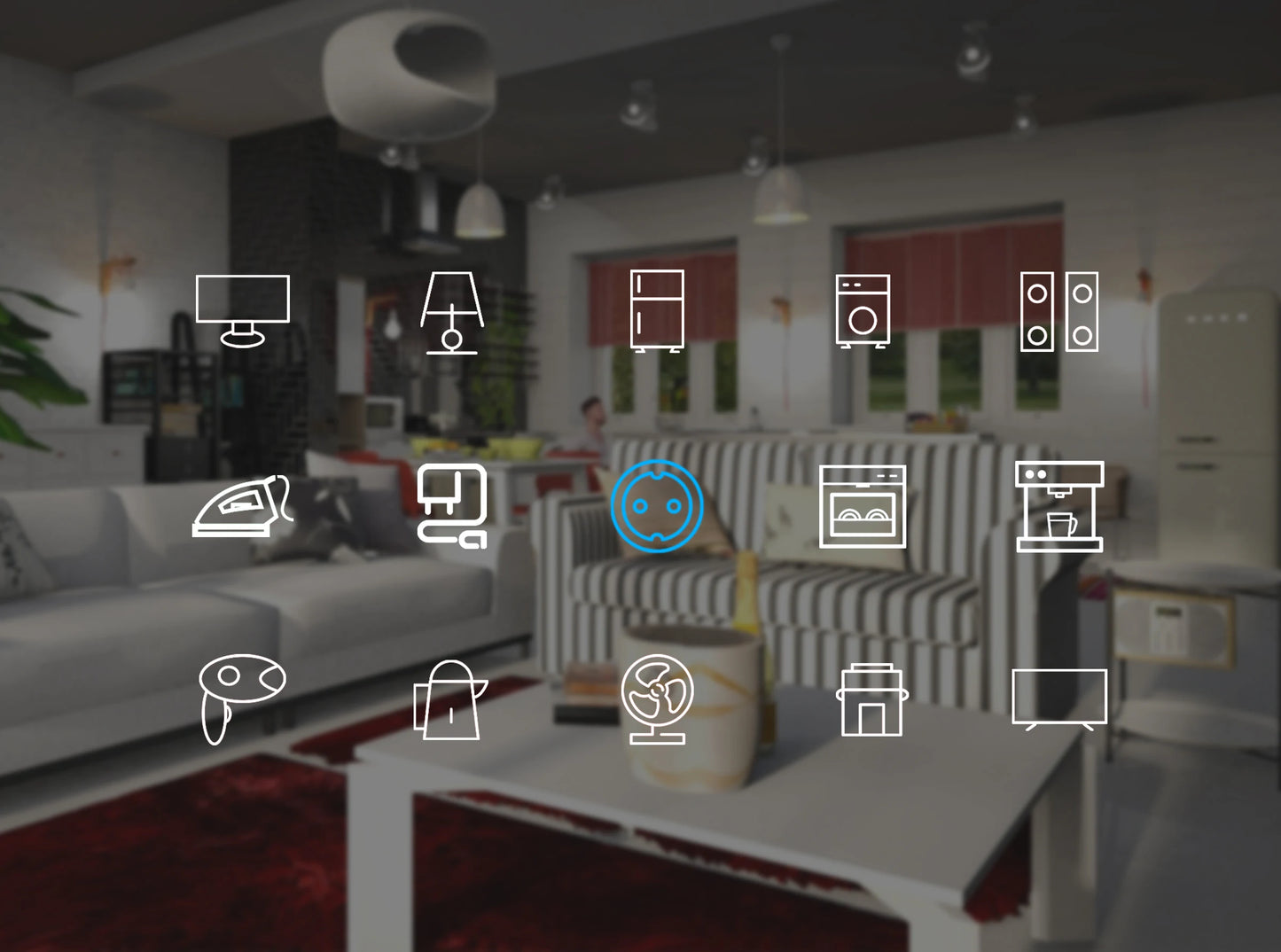 Tuya Smart WiFi 20A EU Plug – Voice-Controlled Socket