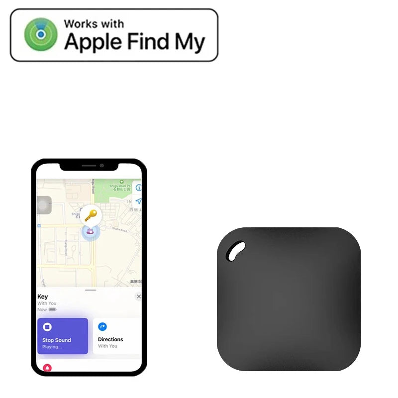 MFi-Certified Bluetooth GPS Tracker Compatible