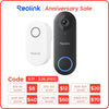 Reolink 2K+ Video Doorbell with Human Detection and Chime