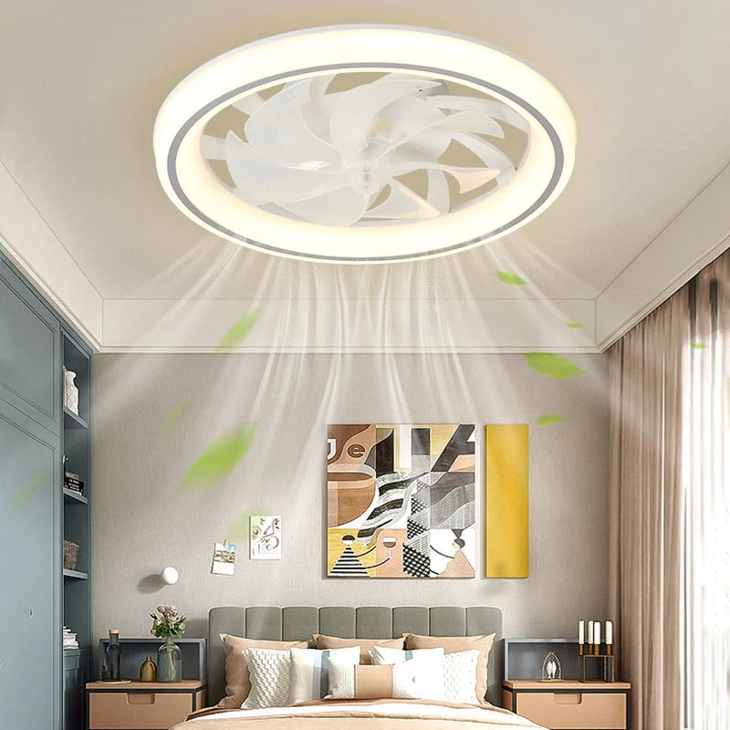 Modern Remote Control Ceiling Fan Light