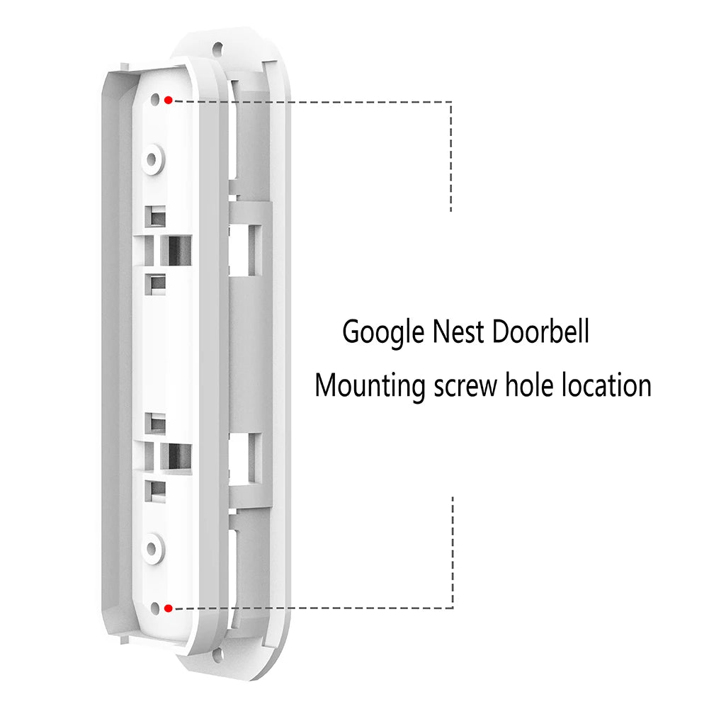 Smart Video Doorbell Wall Mount Bracket for Google Nest