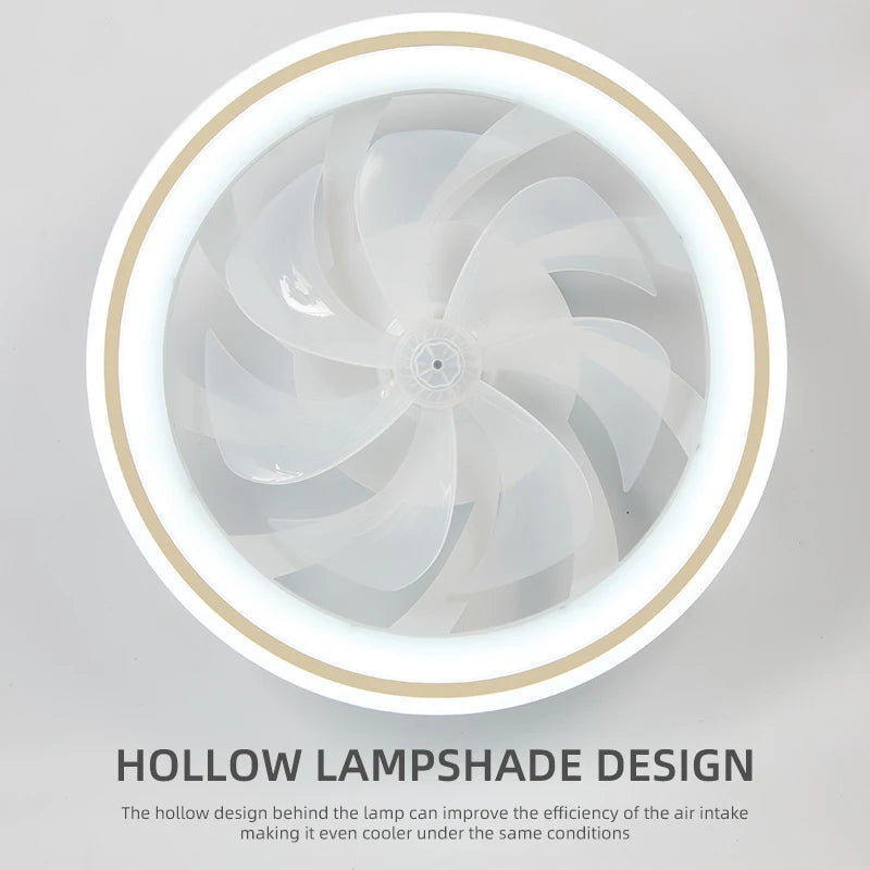 Modern Remote Control Ceiling Fan Light