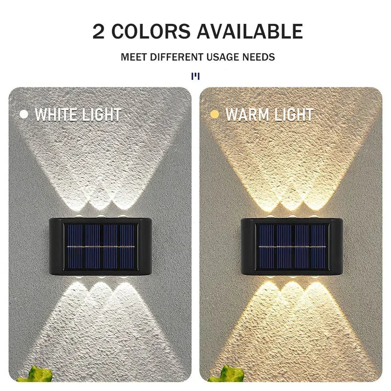 Solar Wall Lamp – Waterproof Outdoor Illumination