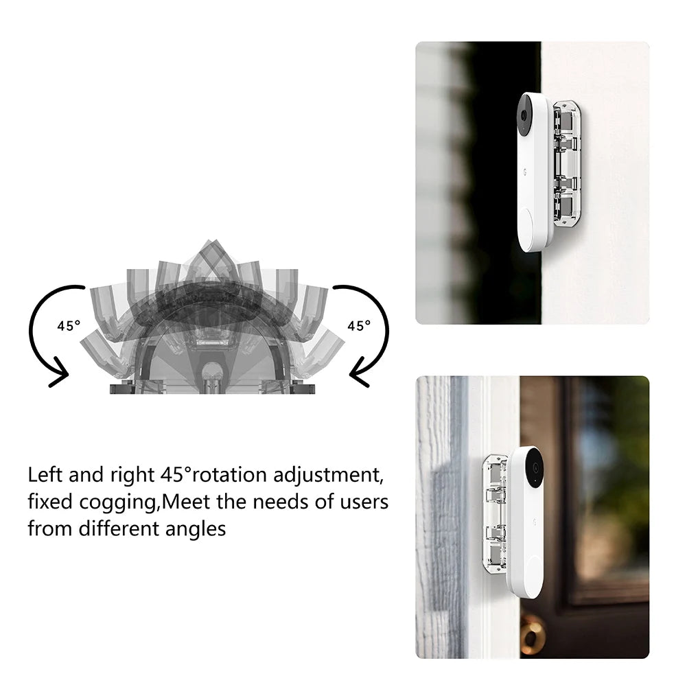 Smart Video Doorbell Wall Mount Bracket for Google Nest
