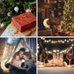 LED Moon Star Tree Topper Light
