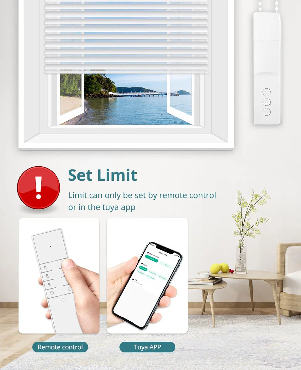 Zemismart Zigbee Smart Roller Shade Motor – Tuya, Alexa, Google