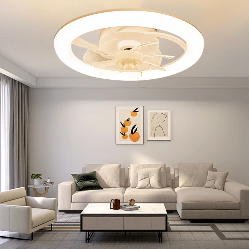 Modern Remote Control Ceiling Fan Light