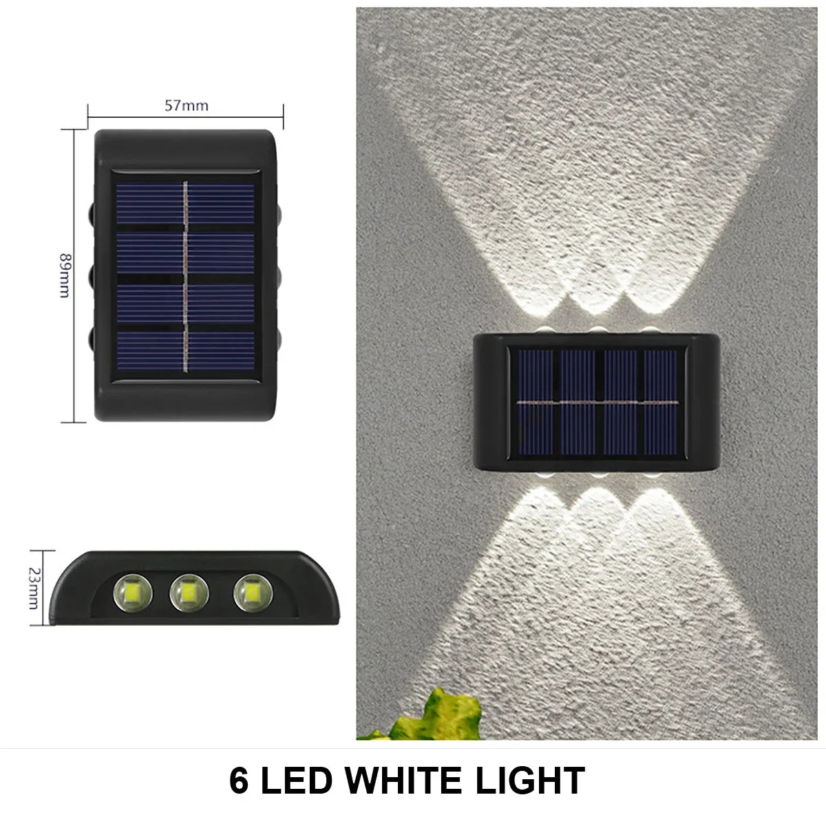 Solar Wall Lamp – Waterproof Outdoor Illumination