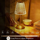 LED Table Lamp – Touch Sensor & Dimmable Rechargeable